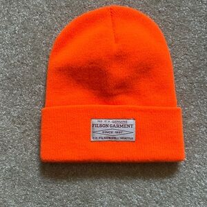 Filson Bright Orange Beanie